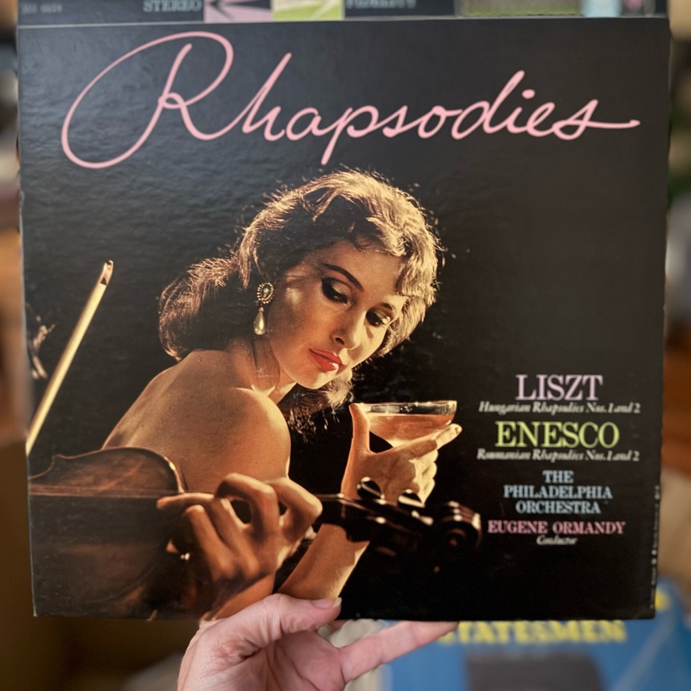Rhapsodies Vinyl Record by The Philadelphia Orchestra